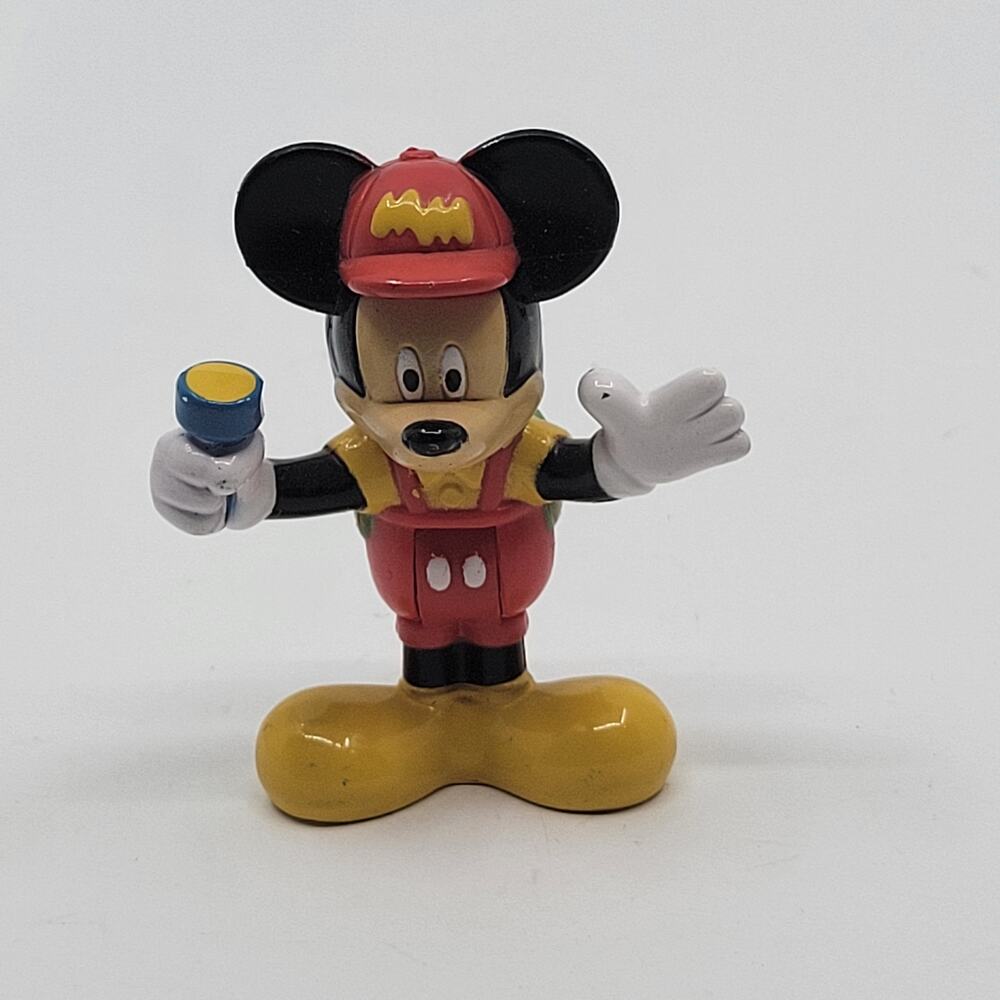 Vintage 2001 Mickey Mouse Walt Disney DisneyFigure Figurine 2.75" tall